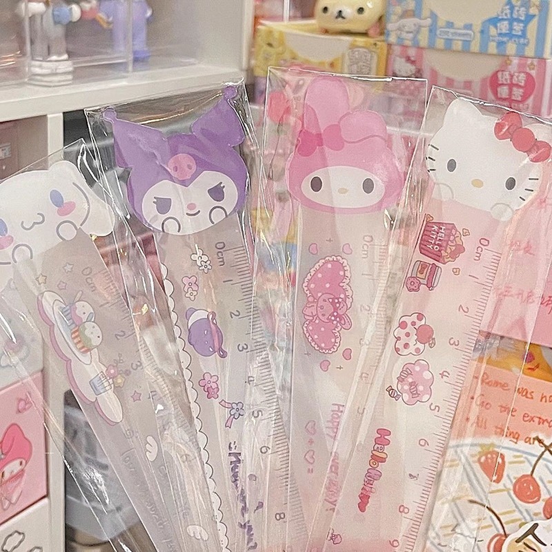 Tech Accessories For Office - Cinnamoroll Ruler Cute Sanrio Straight Edge