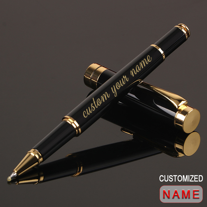 Tech Accessories For Office - Customize Gold Color Text Gel Pens