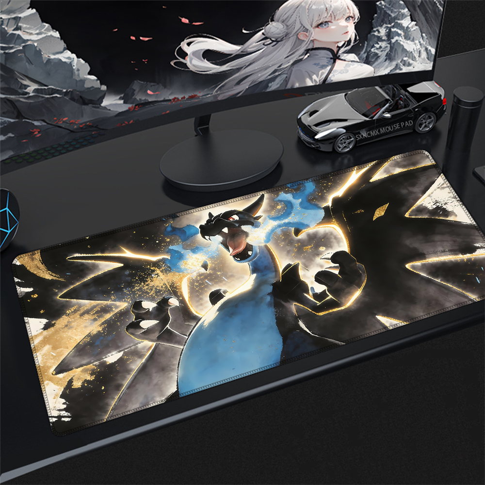 Tech Accessories For Office Desk - Gaming Mouse Pad Charizard XXL P-Pokemon