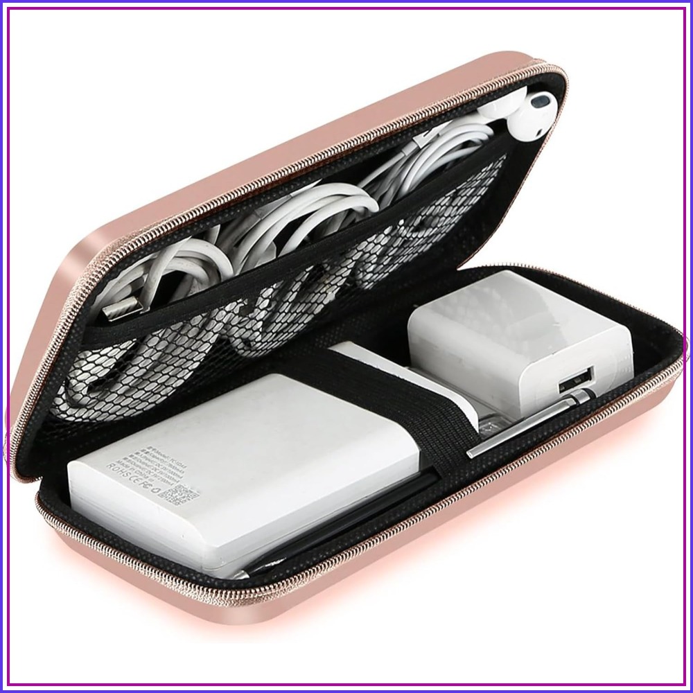Tech Accessories Pouch - Travel Essential Electronics Organizer Pouch Charger