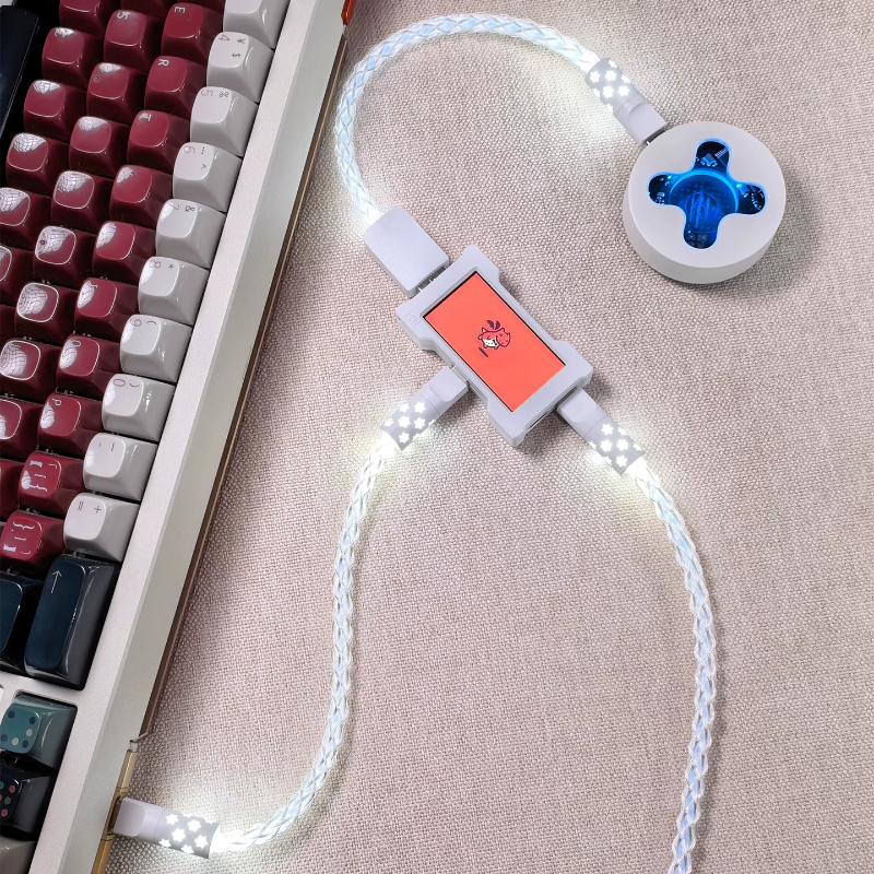 UNKNOWN HM HUB Luminous keyboa - Tech Gaming Accessories avaliação e preço