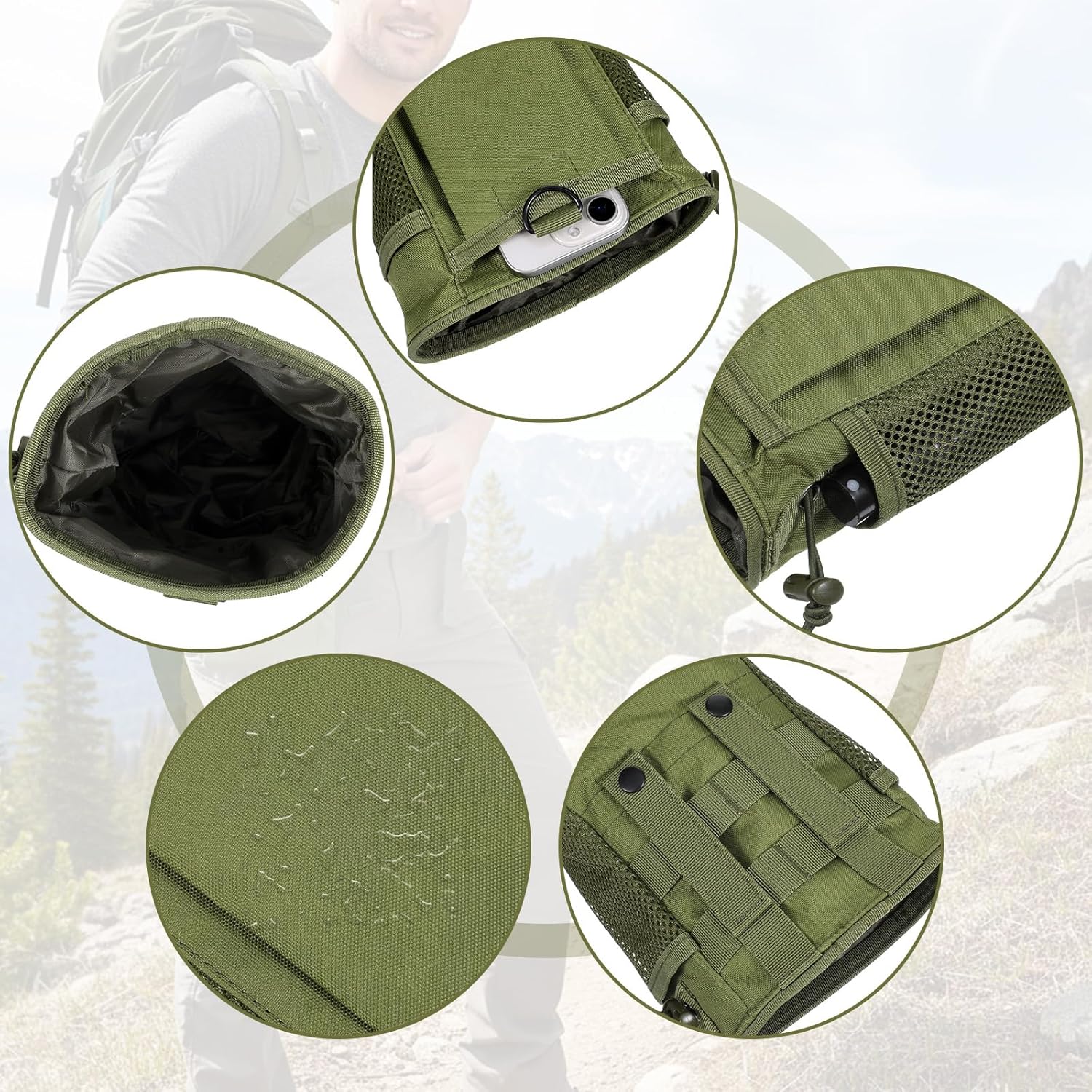 Molle Magazine Dump Drop Pouch - Tech Accessories Pouch avaliação e preço