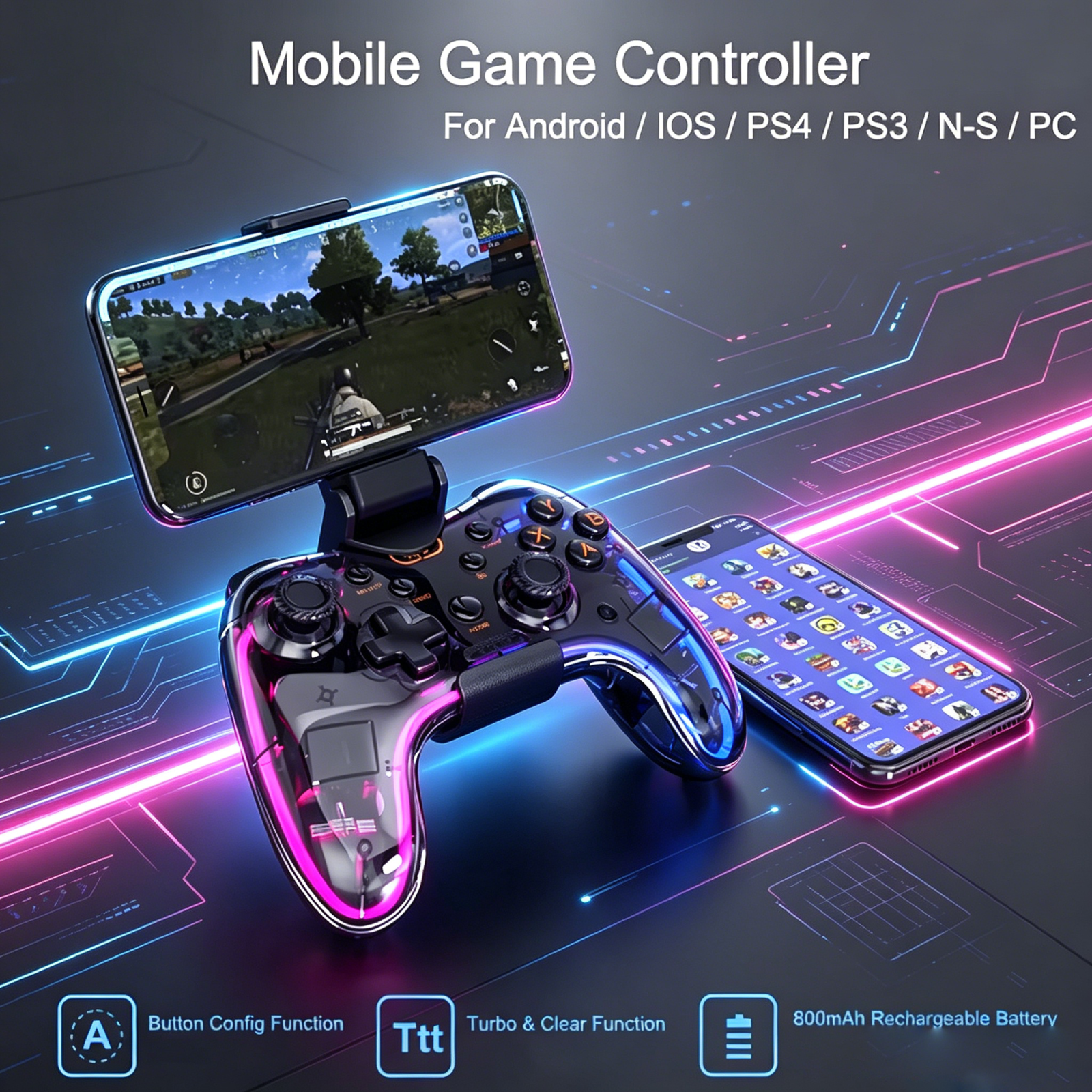 For Wireless Bluetooth Game Co - Tech Gaming Accessories avaliação e preço