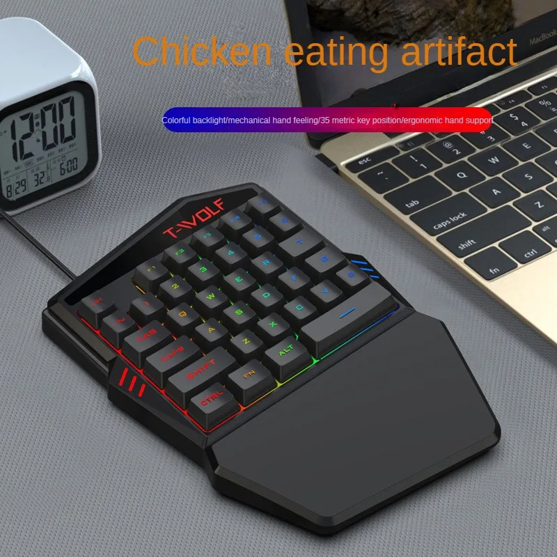 T-WOLF TF900 One Handed Keyboa - Tech Gaming Accessories avaliação e preço