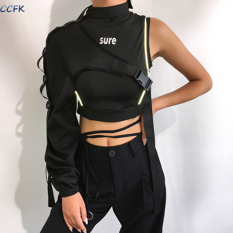 Y2k Aesthetic Reflective Women - Tech Wear Accessories avaliação e preço