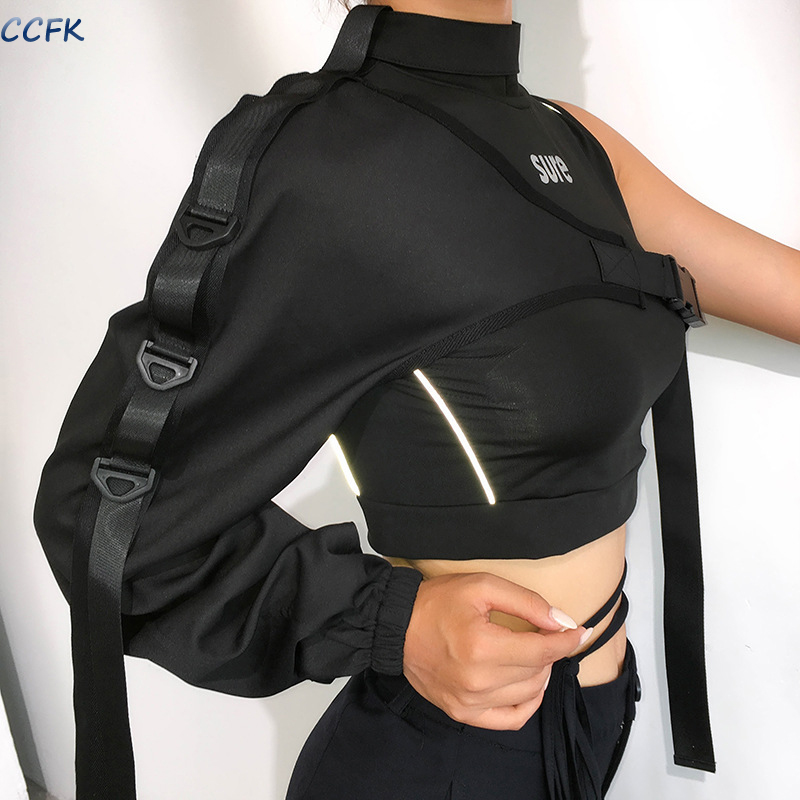 Y2k Aesthetic Reflective Women - Tech Wear Accessories avaliação e preço