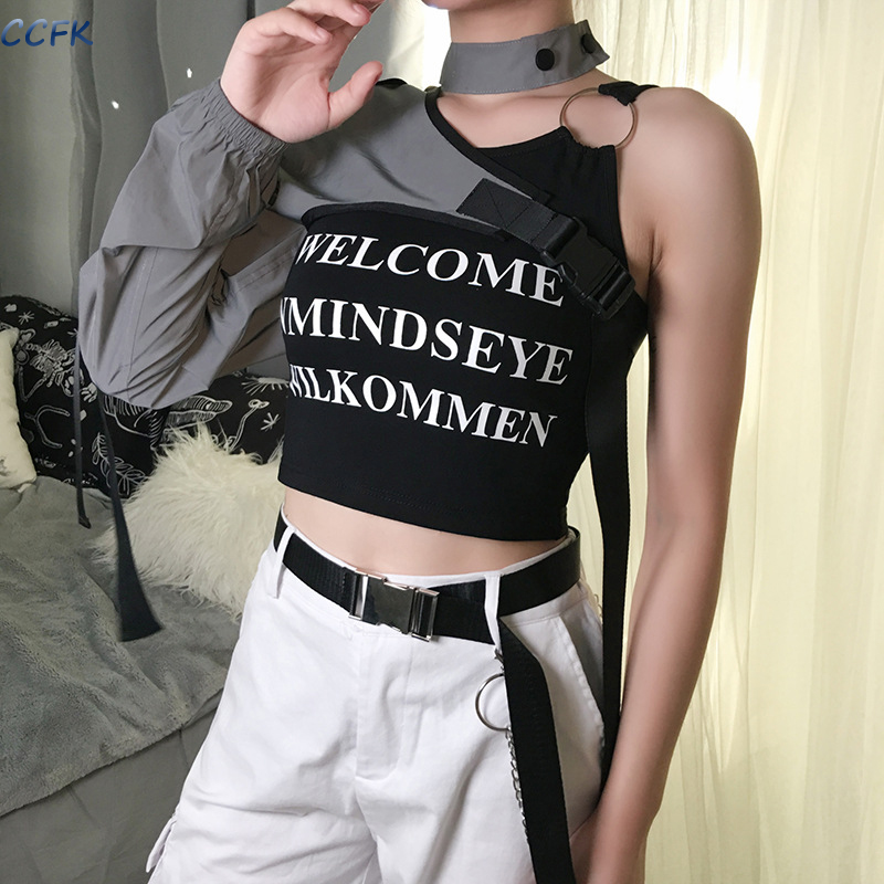 Y2k Aesthetic Reflective Women - Tech Wear Accessories avaliação e preço