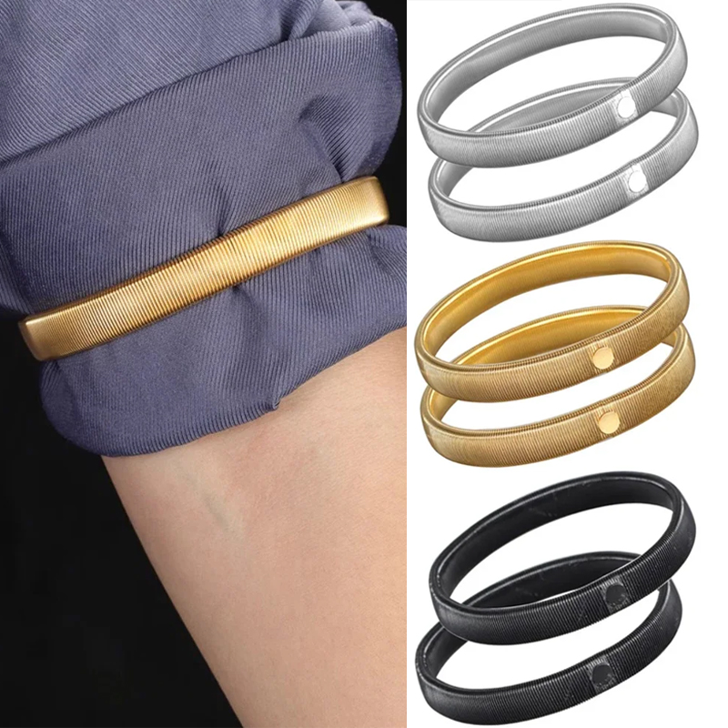 2Pcs Elastic Shirt Sleeve Hold - Tech Wear Accessories avaliação e preço