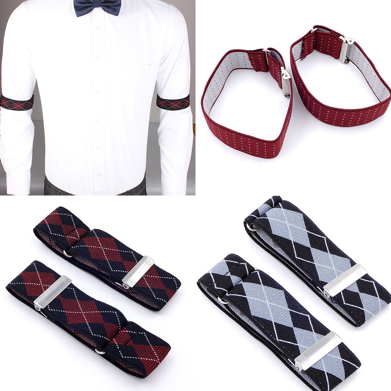 Men Business Elastic Adjustabl - Tech Wear Accessories avaliação e preço