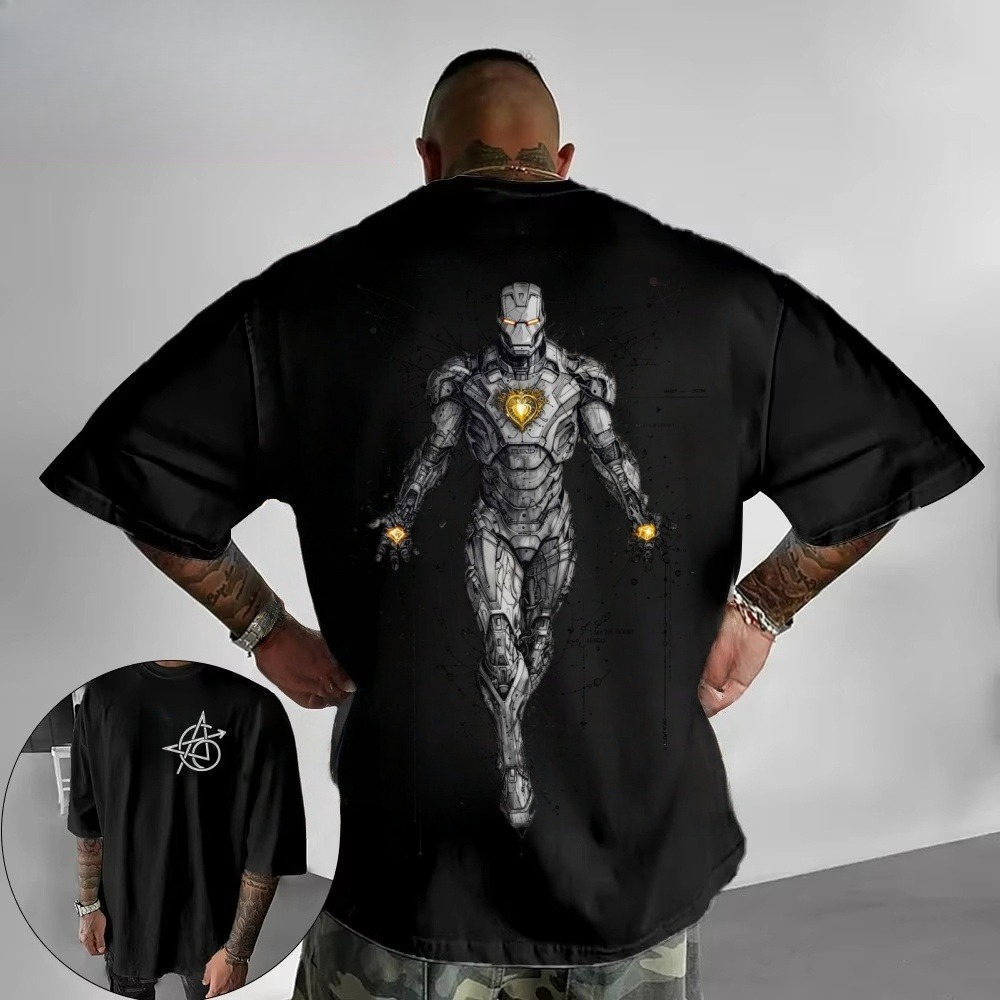 2026 New Cyberpunk Iron Man Te - Tech Accessories Shop avaliação e preço