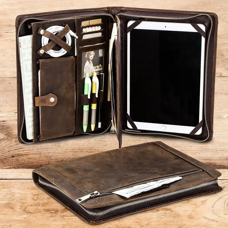 Leather Tablet Storage Bag for - Tech Accessories Tablet avaliação e preço