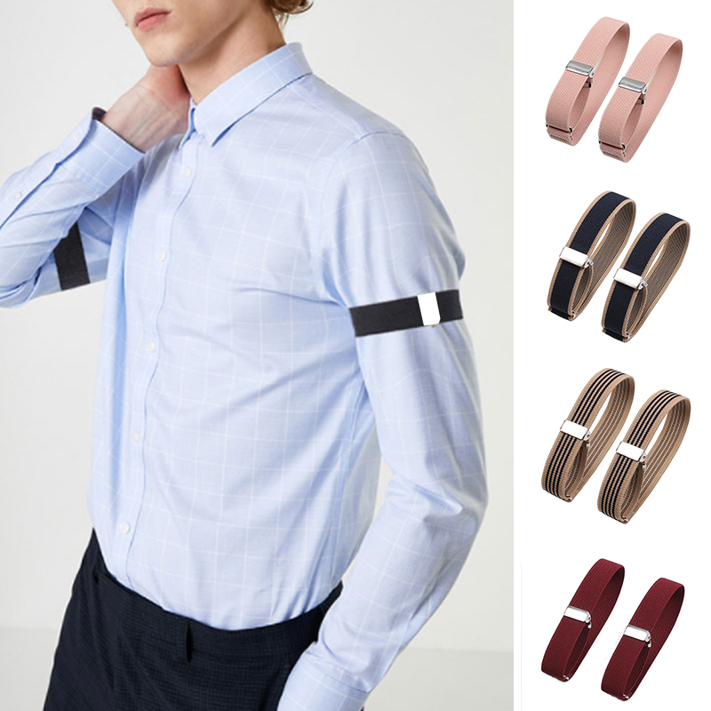 HOT 2Pcs Mens Sleeve Garters H - Tech Wear Accessories avaliação e preço