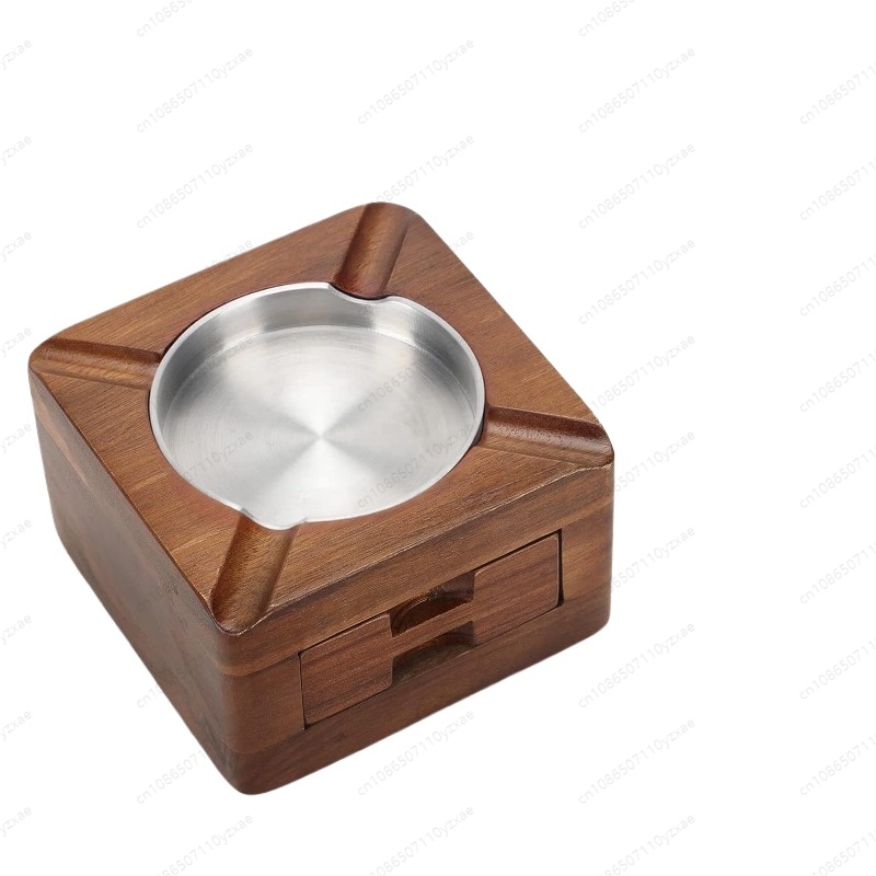 Wooden Cigar Ashtray with Phon - Tech Accessories Tablet avaliação e preço