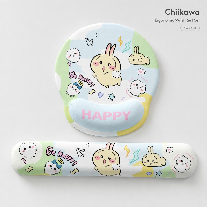Cute Chiikawa Ergonomic Mouse  - Tech Accessories For Office avaliação e preço