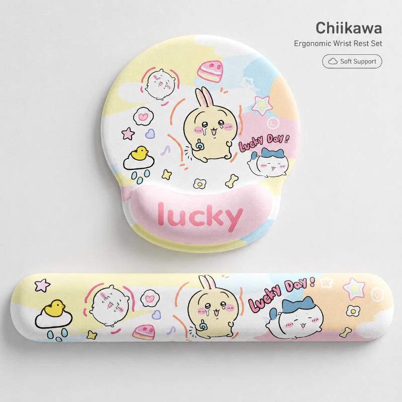 Cute Chiikawa Ergonomic Mouse  - Tech Accessories For Office avaliação e preço