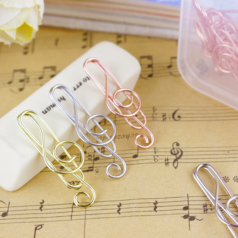 10pcs/box  Music Note Shaped P - Tech Accessories For Office avaliação e preço