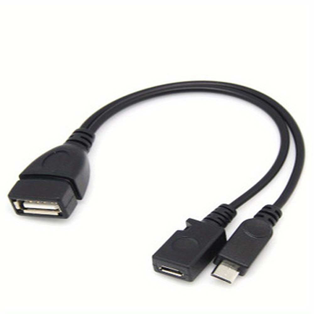 2-in-1 OTG USB to Micro USB Sp - Tech Accessories Tablet avaliação e preço