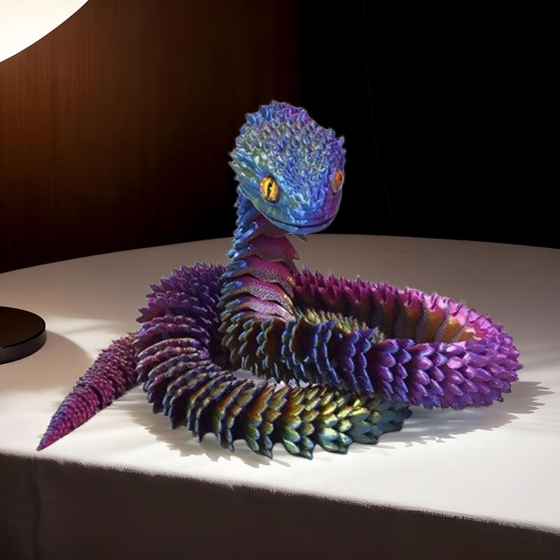 75cm 3d Printed Snake Desk Orn - Tech Accessories For Office Desk avaliação e preço