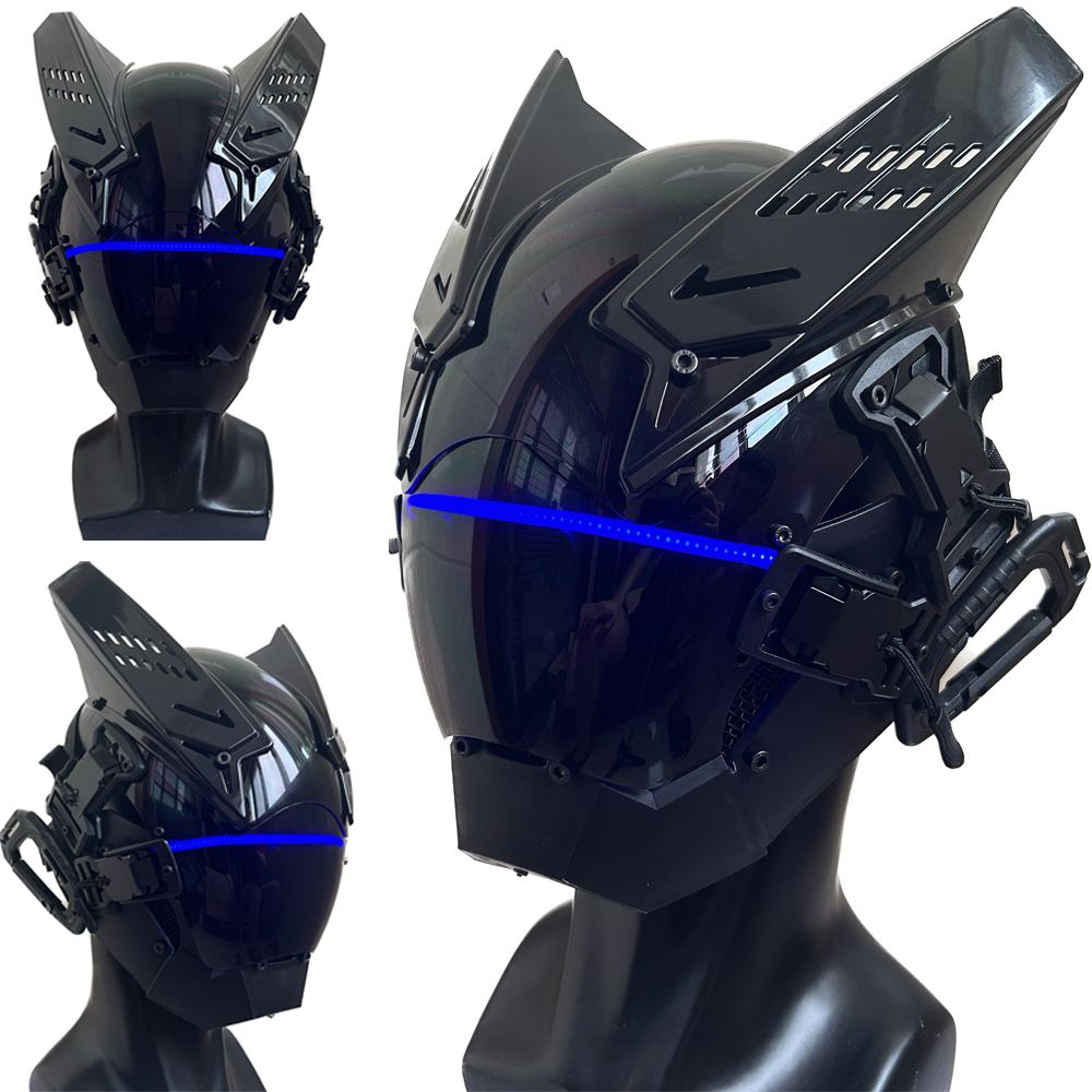 Cyberpunk Punk Mask Helmet,Fut - Tech Wear Accessories avaliação e preço
