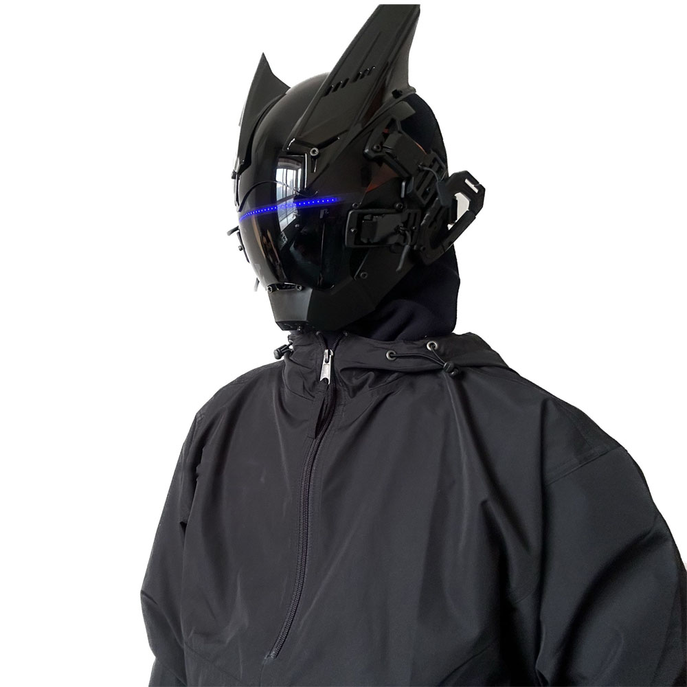 Cyberpunk Punk Mask Helmet,Fut - Tech Wear Accessories avaliação e preço