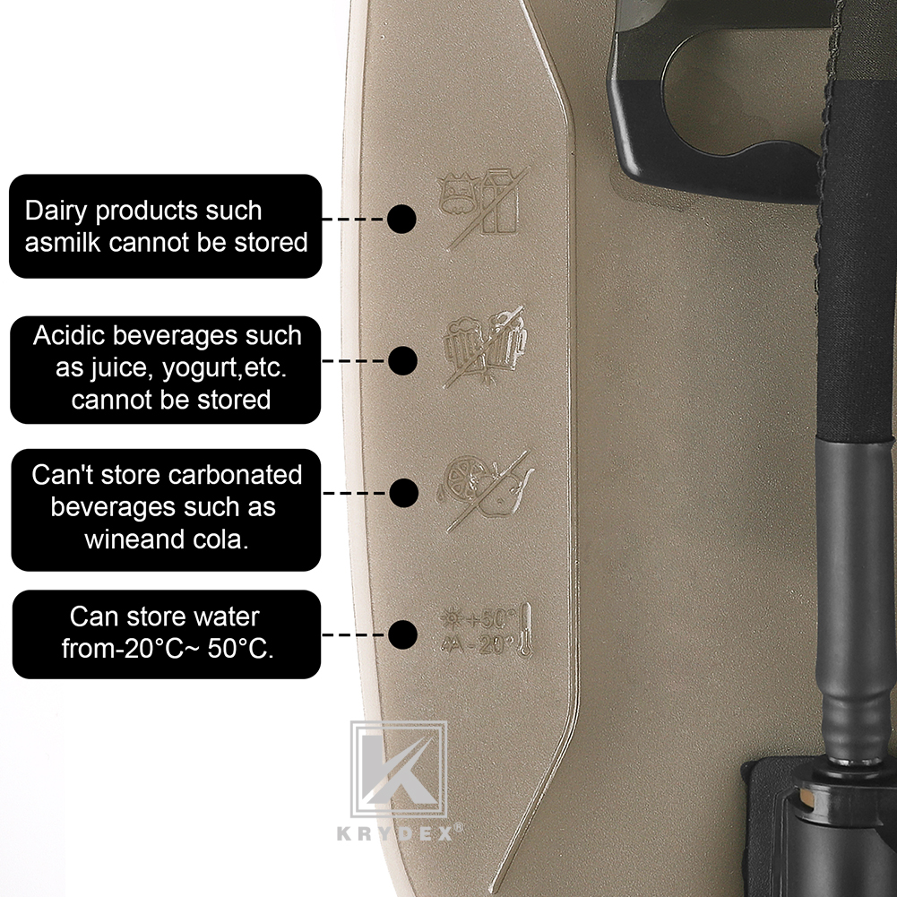 KRYDEX Tactical 1.5L 50oz Hydr - Tech Accessories Pouch avaliação e preço