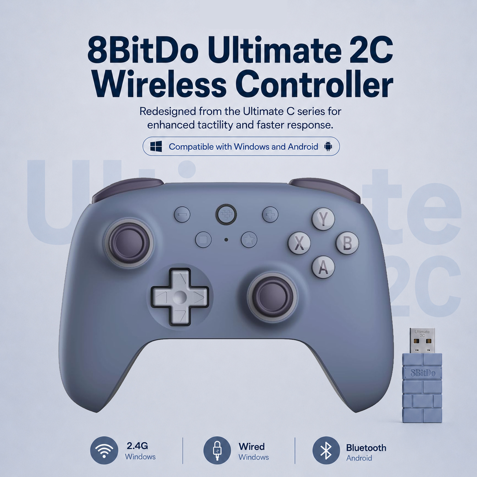 8BitDo New Ultimate 2C Wireles - Tech Gaming Accessories avaliação e preço