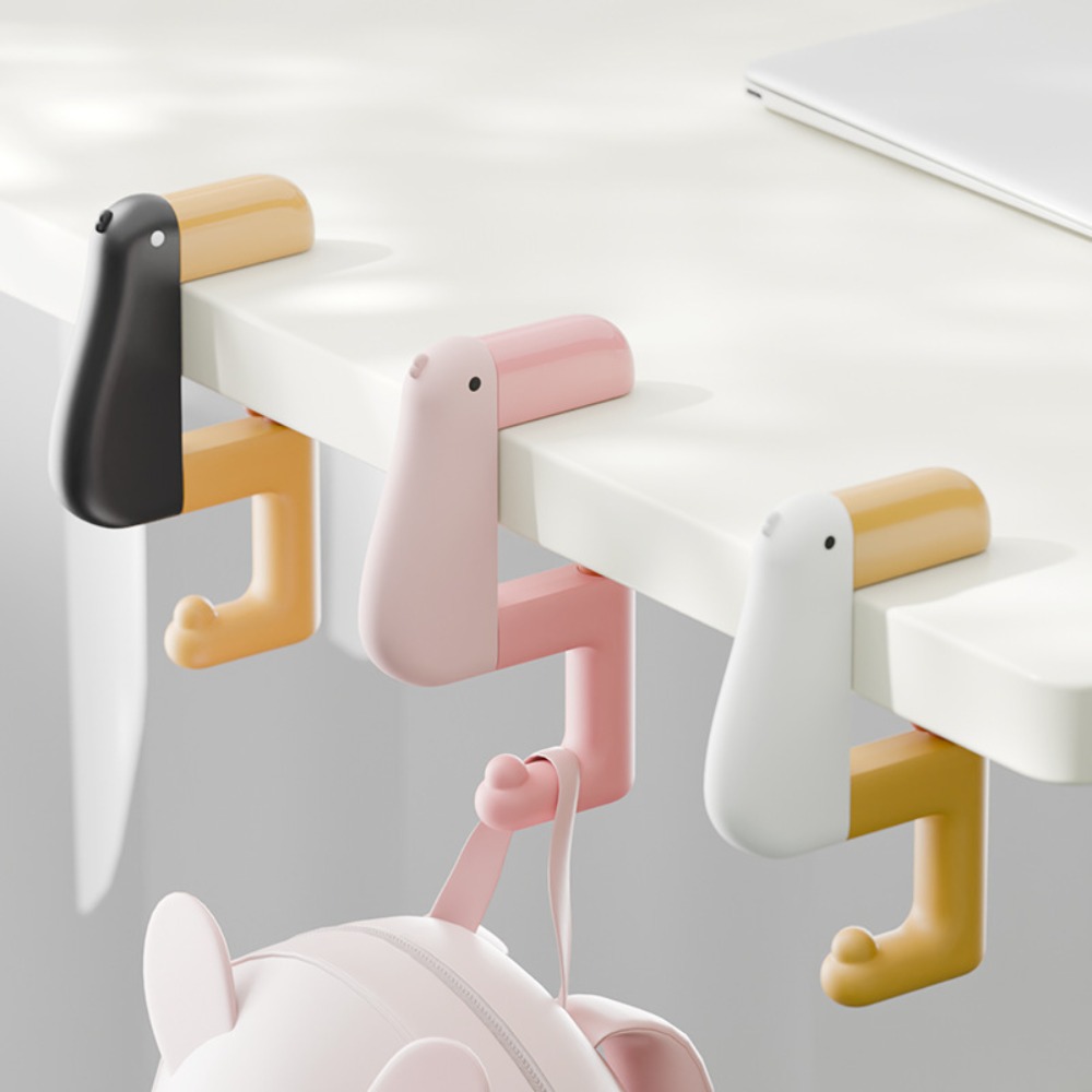 1pc Duck Shaped S Type Foldabl - Tech Accessories For Office Desk avaliação e preço