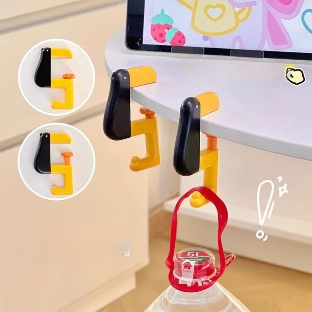 1pc Duck Shaped S Type Foldabl - Tech Accessories For Office Desk avaliação e preço