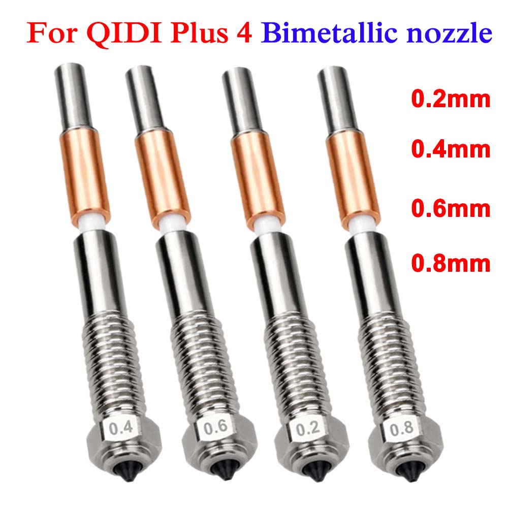 For QIDI Plus 4 Bimetal Nozzle - Tech Accessories Shop avaliação e preço