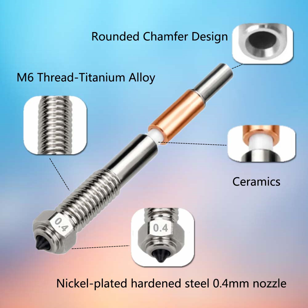 For QIDI Plus 4 Bimetal Nozzle - Tech Accessories Shop avaliação e preço