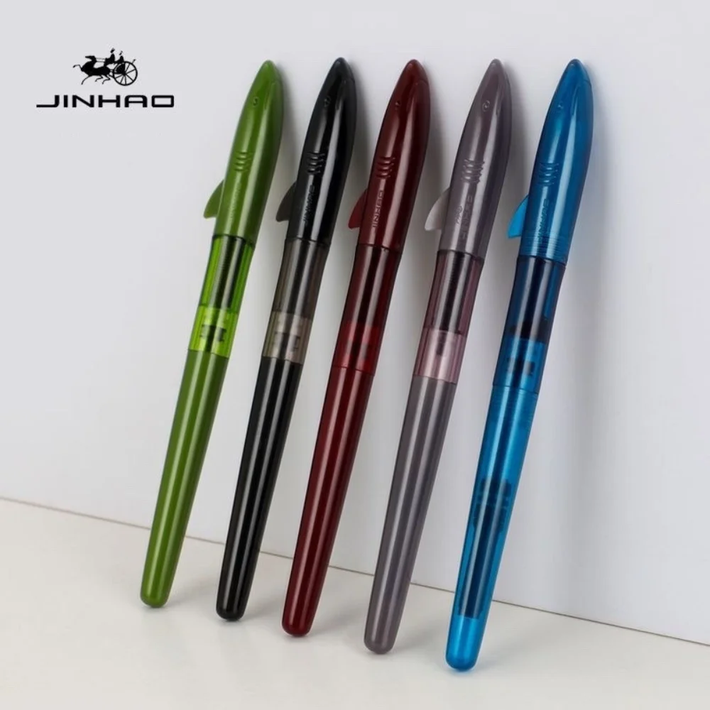 Jinhao Cute Shark Fountain Pen - High Tech Office Accessories avaliação e preço