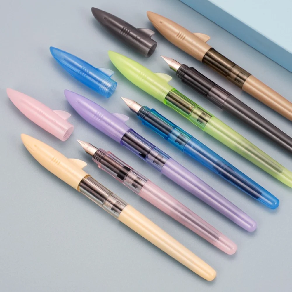 Jinhao Cute Shark Fountain Pen - High Tech Office Accessories avaliação e preço