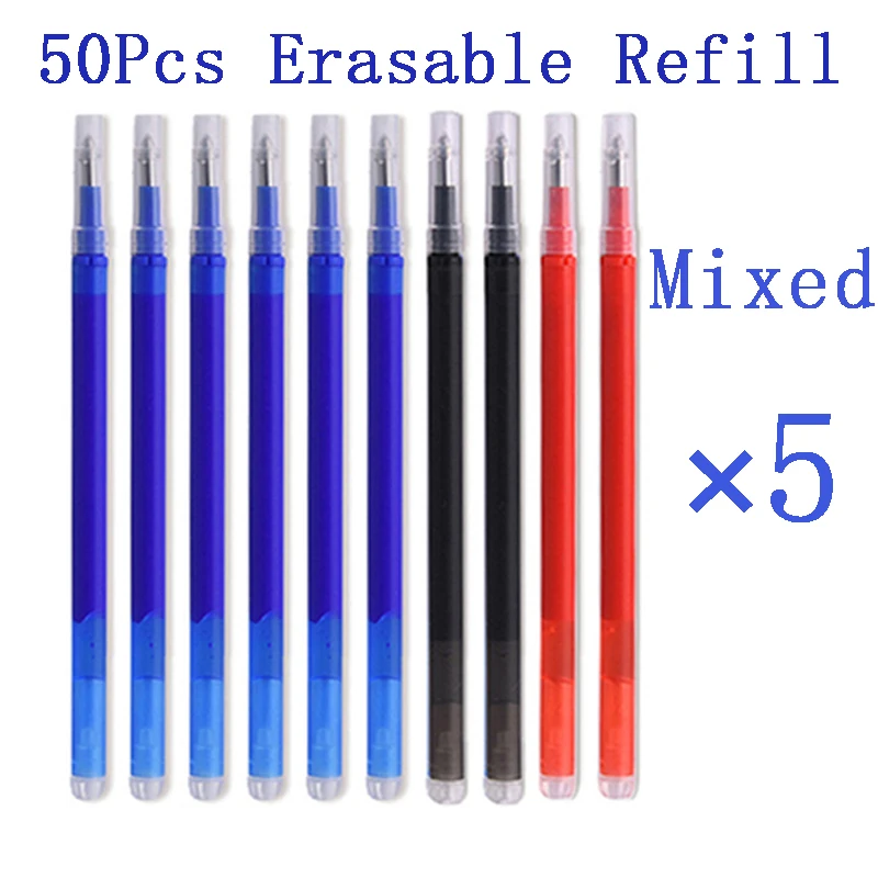 50 Pcs/Set 0.7mm Magic Erasabl - Tech Accessories For Office avaliação e preço