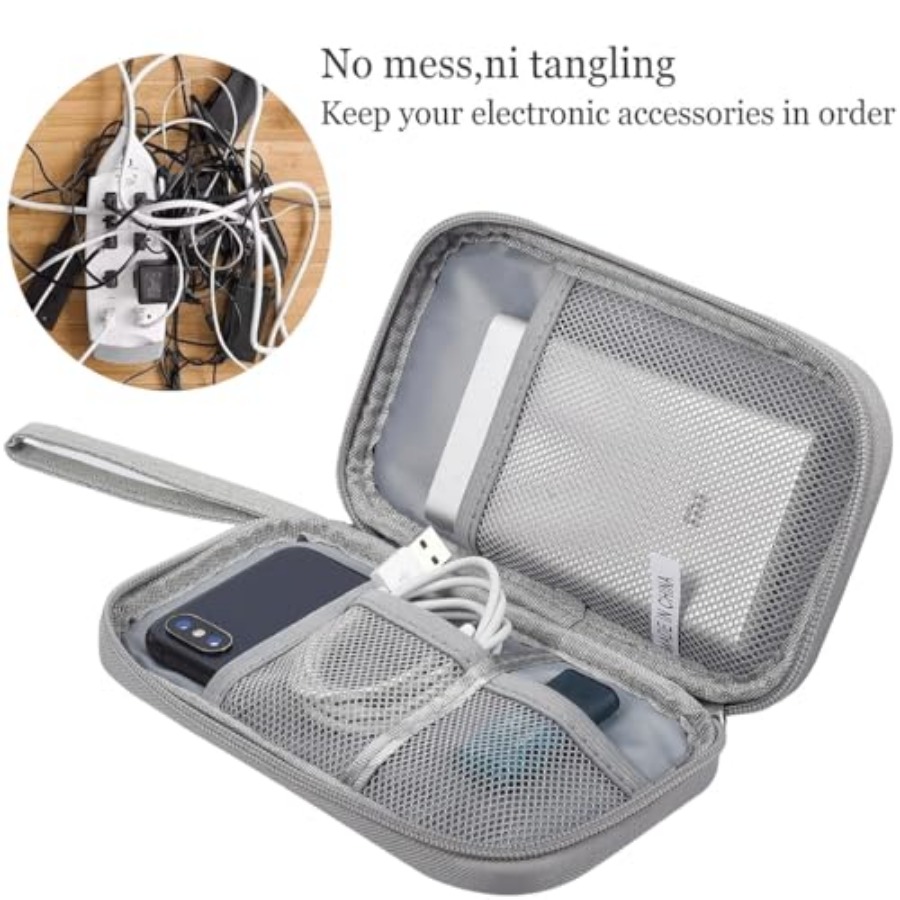 Cord Organizer Travel Cable Or - Tech Accessories Pouch avaliação e preço